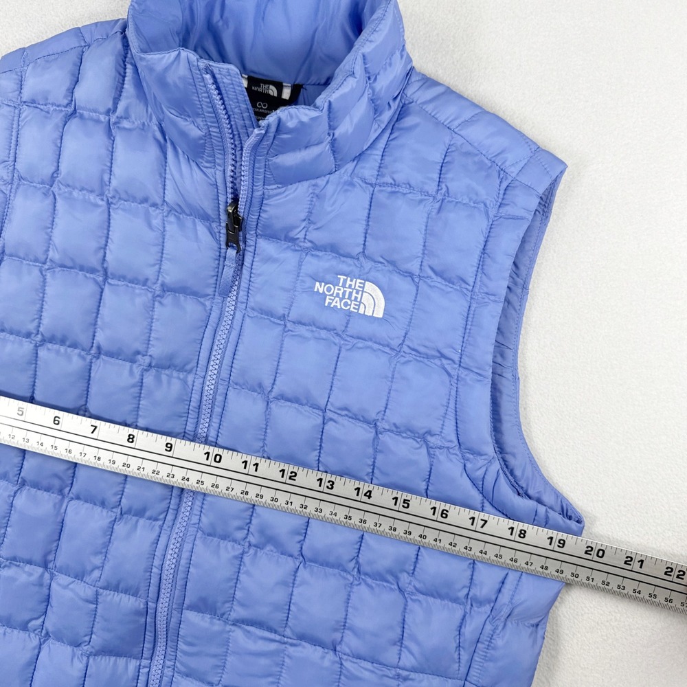 The North Face Thermoball Insulated Vest Size M Womens Virtual Blue NEW - Picture 5 of 9